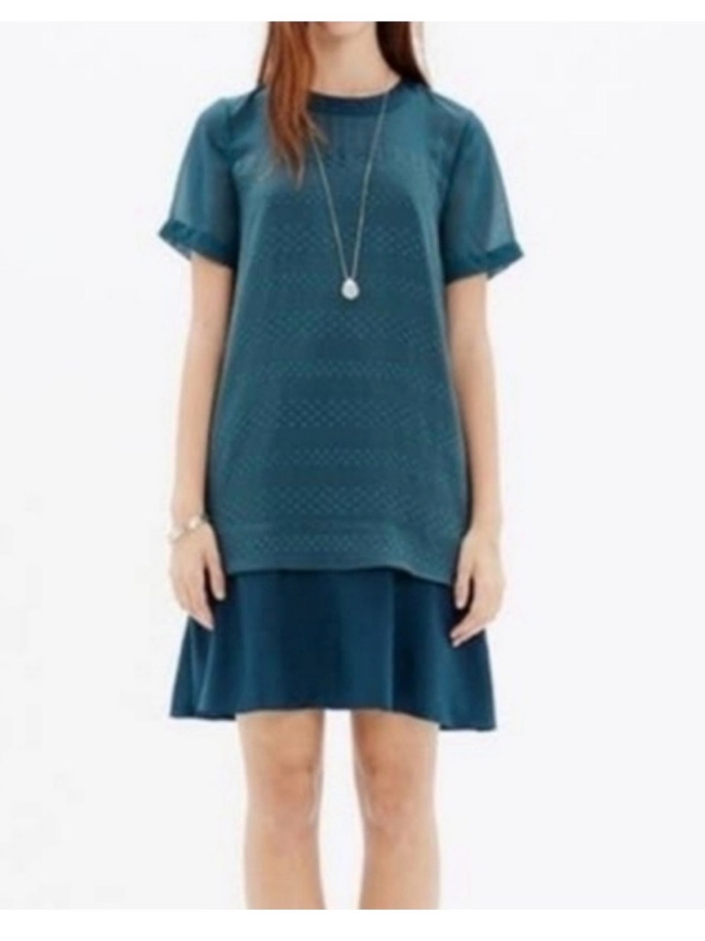 Madewell Slowbeat Shift Dress Small